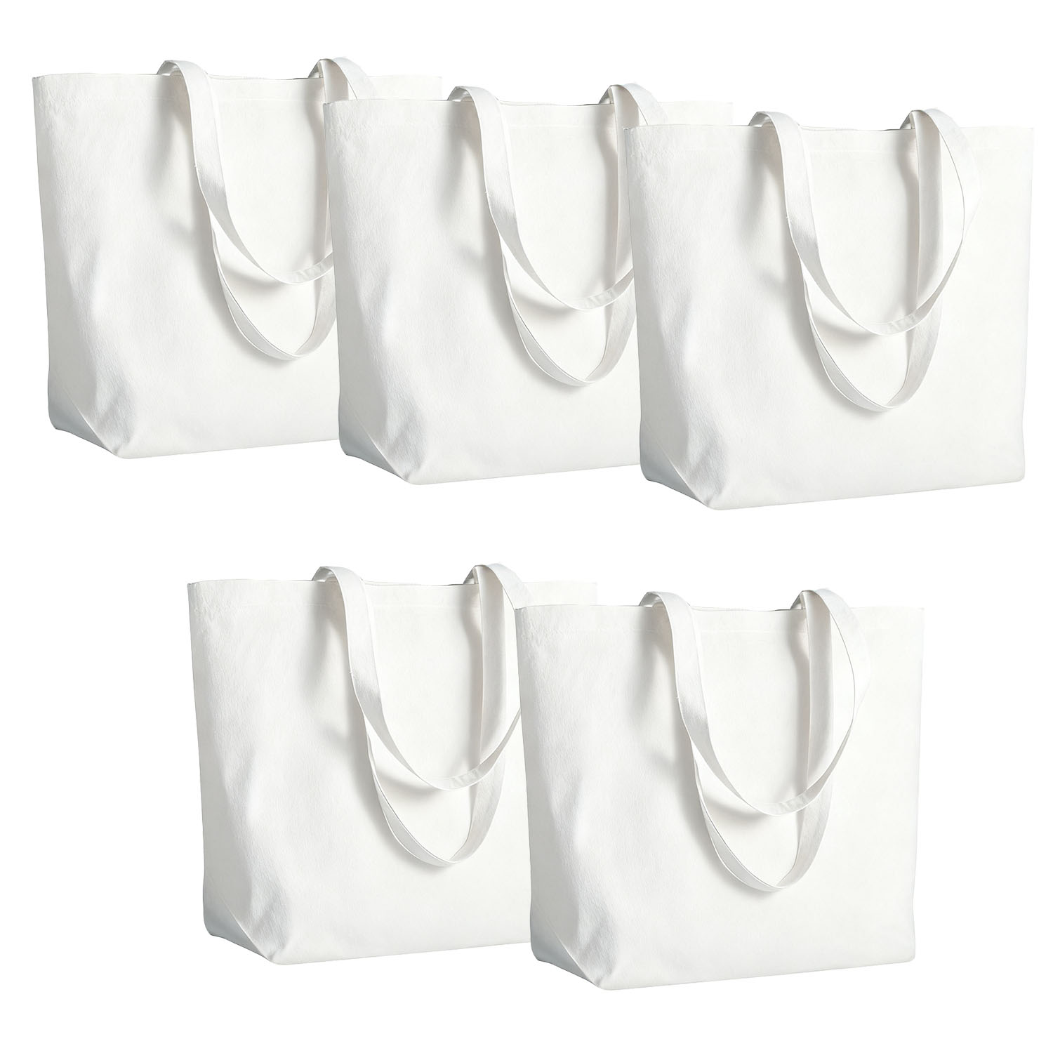 대용량 승화 캔버스 토트백 5개 – 접이식이며 내구성이 - Tote Bag Sublimation 리뷰 및 가격