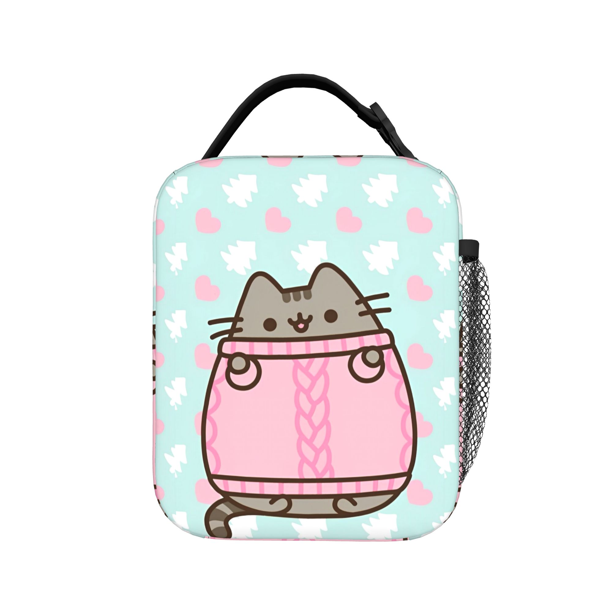 귀여운 고양이 절연 점심 가방 휴대용 P-Pusheen - Tote Bag Sublimation 리뷰 및 가격