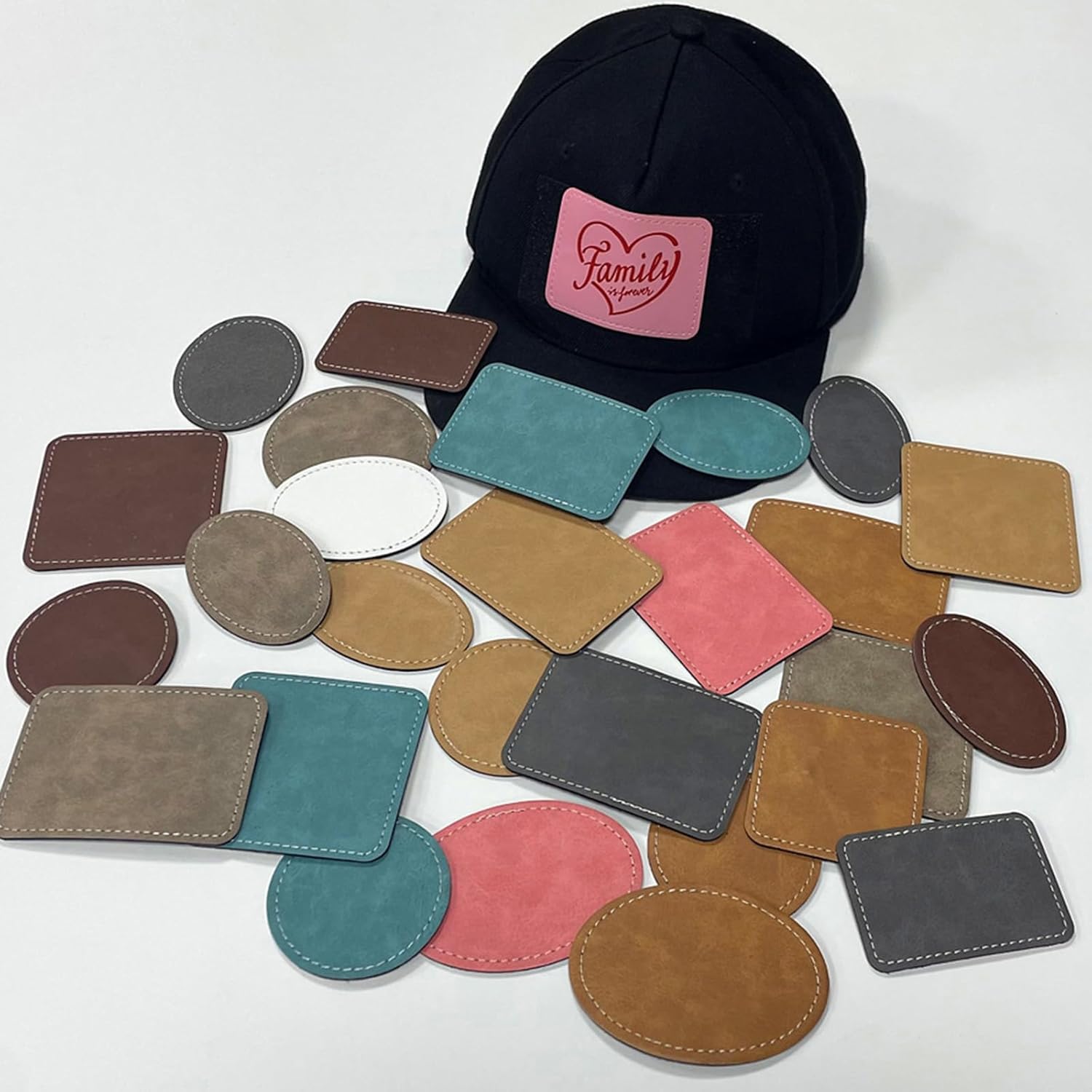 열전사용 가죽 모자 패치, 접착식 인조 가죽 패치 (모 - Hat Sublimation Blank 리뷰 및 가격